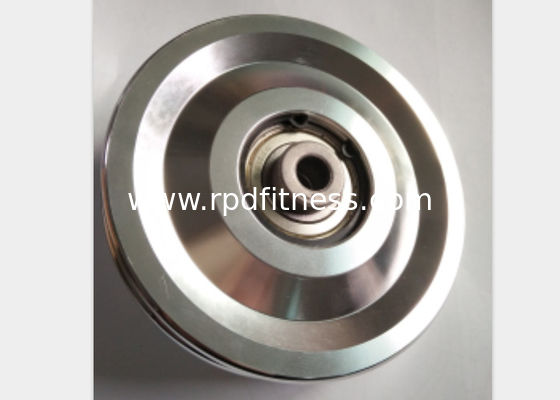 China Metal Wire Rope Pulley Wheels , 108mm Metal Pulley Wheels For Gym Equipment supplier