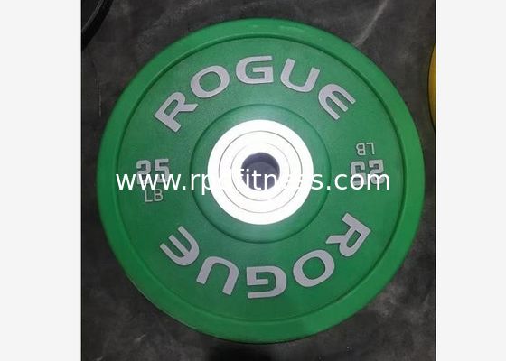 China Black PU Rubber Barbell Weight Plates / Weight Lifting Plates 2.5 - 25kgs supplier
