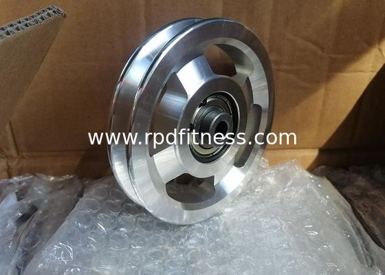 China Alloy Material Multi Gym Pulley Wheels , Fitness Equipment Parts Color Optional supplier