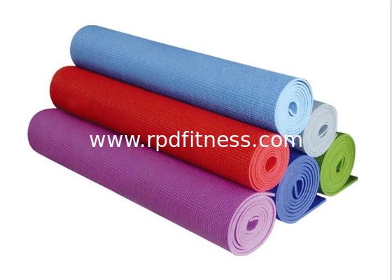 China Anti Slip Home Yoga Mat / Fitness Exercise Mat Thickness Optional For Ladies Exercise supplier