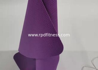 China Dots Shape Rubber Material Gym Yoga Mats , Anti Slip Exercise Mat supplier