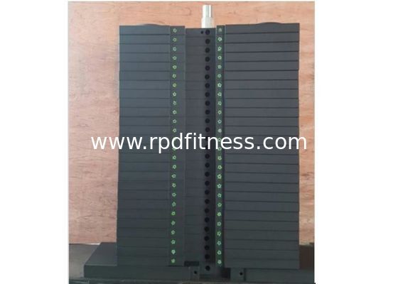 RAPID Gym Machine Parts Steel Material Gym Weight Stack For Fitness Equipment supplier