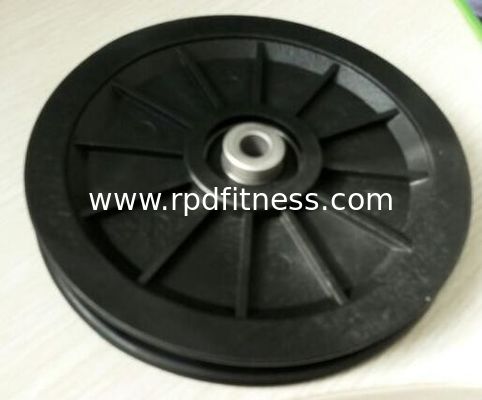 Nylon Gym Pulley Wheels , Exercise Equipment Parts For Fitness Equipment supplier