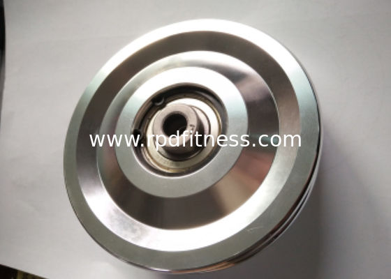 Metal Wire Rope Pulley Wheels , 108mm Metal Pulley Wheels For Gym Equipment supplier
