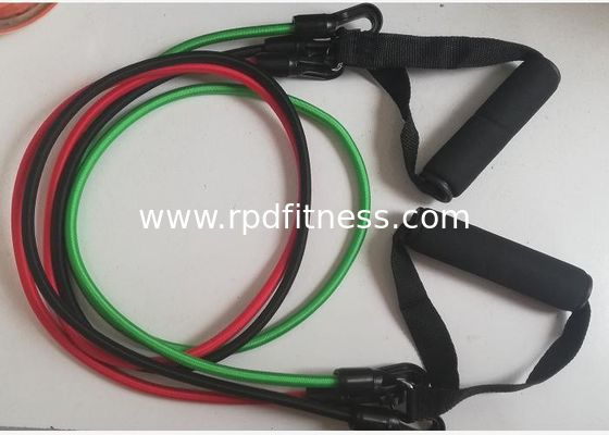 5 Colours Solid Emulsion Home Exercise Rope 200LBS Resistance Resistance Weight supplier