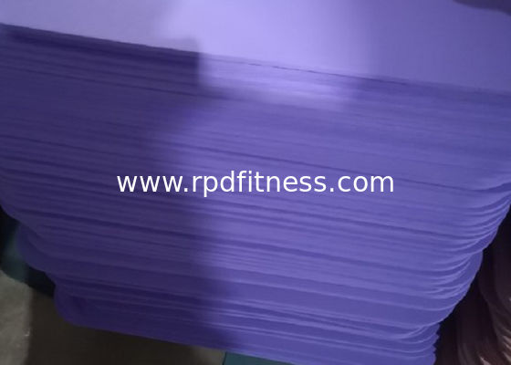 Tpe Anti Slip Gym Equipment Parts 8mm Thick Soft Home Yoga Mat Environmental Material supplier