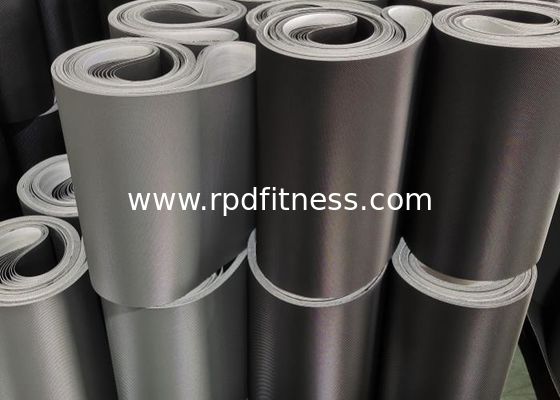 Diamond Black Pattern Commercial Treadmill Belts 2.5mm For Gym Clubs supplier
