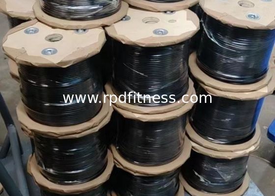 Nylon Coated Steel Wire Rope 3/16'' Outer Diameter For Gym Equipment supplier