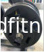Black Rubber Weight Plates , 2.5kg - 20kg Weight Lifting Plates For Barbell Training supplier
