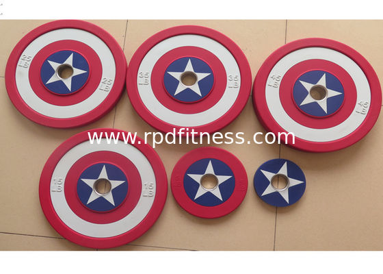 Popular CPU Barbell Weight Plates Gym Accessories 45 LB Weight Plates supplier