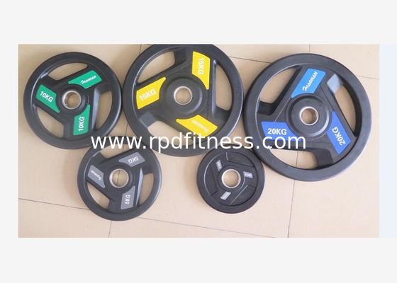 Barbell Training 2.5kg 20kg Rubber Weight Plates supplier