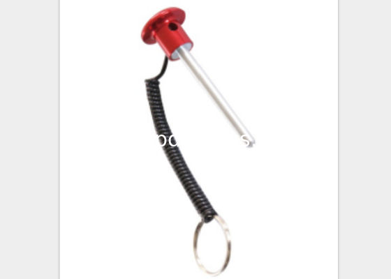 Small Red Colour Cap of  Alloy Weight Machine Pins / Gym Equipment Weight Pins supplier