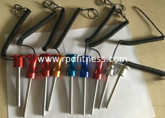 Gym Equipment Weight Selector Pin , Customized Colourful Alloy Gym Weight Pin ISO9001 Approved supplier
