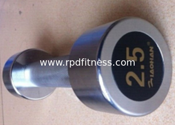 S45C Material Gym Fitness Dumbbell CR Plating Color ISO 9001 Approved supplier