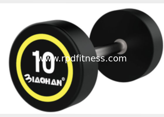 2kg - 30kgs Gym Fitness Dumbbell / Gym Accessory PU Dumbbells For Commercial Clubs supplier