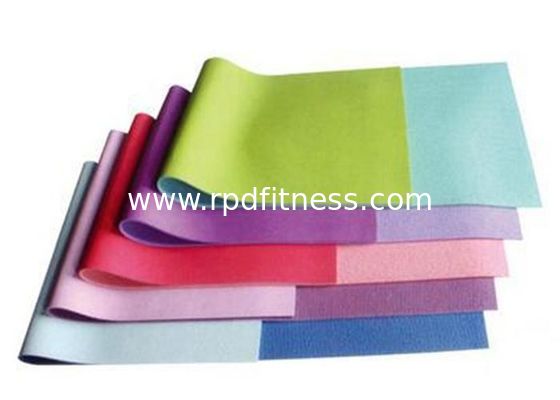 Light Weight NBR Yoga Mat / Yoga Exercise Mat 1730 X 610mm X 5mm For Gym Clubs supplier