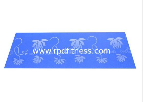 Anti Slip Gym Yoga Mats Color Optional 3 - 8mm Thick For Commercial Clubs supplier