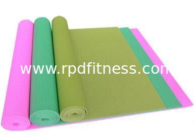3 - 8mm Thick Fitness Yoga Mat / Gym Exercise Mat Anti Slip Single Colour supplier