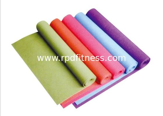 3 - 8mm Thick Fitness Yoga Mat / Gym Exercise Mat Anti Slip Single Colour supplier