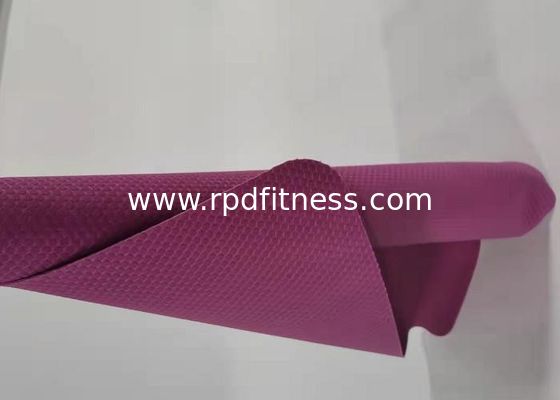 Dots Shape Rubber Material Gym Yoga Mats , Anti Slip Exercise Mat supplier