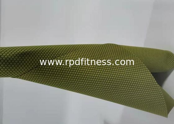 100% Environmental Dots Shape Rubber Gym Yoga Mats , Yoga Mat Anti Skid supplier