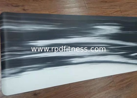 SGS Sided Texture Thick 6mm Gym Yoga Mats Printed PU Yoga Mats supplier