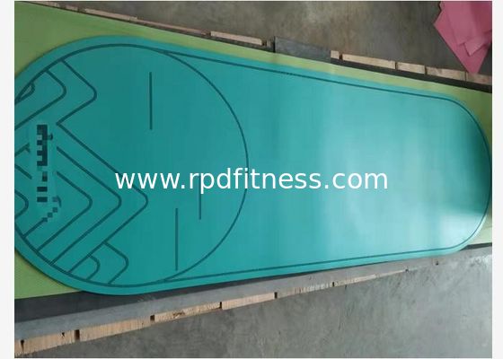 SGS Sided Texture Thick 6mm ECO Rubber Yoga Mats , Power Yoga Mats supplier