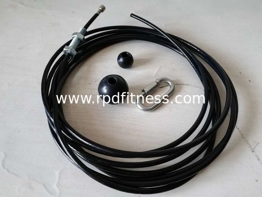 6mm Outer Diameter Nylon Coated Wire Rope,Fitness Clubs Gym Steel Cable supplier