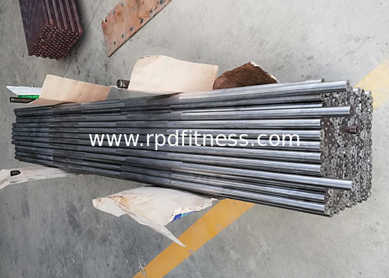 28mm Diameter Gym Equipment Accessories Hard CR Plating / Heat Treatment Smith Bars supplier