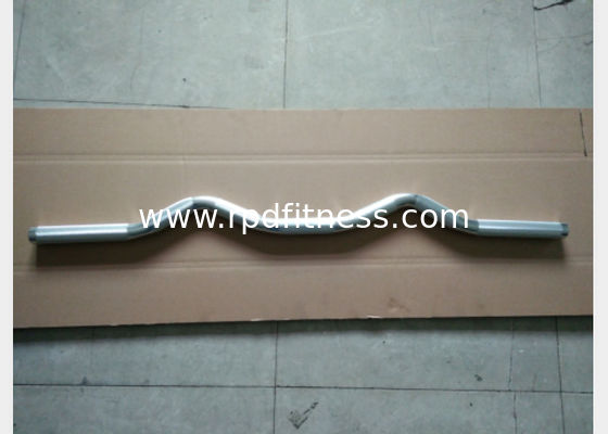 35mm Diameter Gym Equipment Accessories Alloy Bent Pipe Weight Bars For Pushing / Pulling supplier