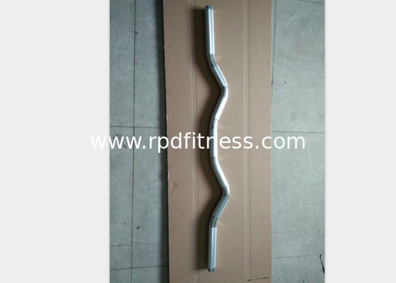35mm Diameter Gym Equipment Accessories Alloy Bent Pipe Weight Bars For Pushing / Pulling supplier
